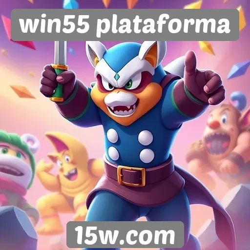 Variedade de jogos disponíveis no win55 plataforma