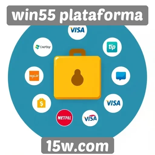 Métodos de pagamento disponíveis no Win55